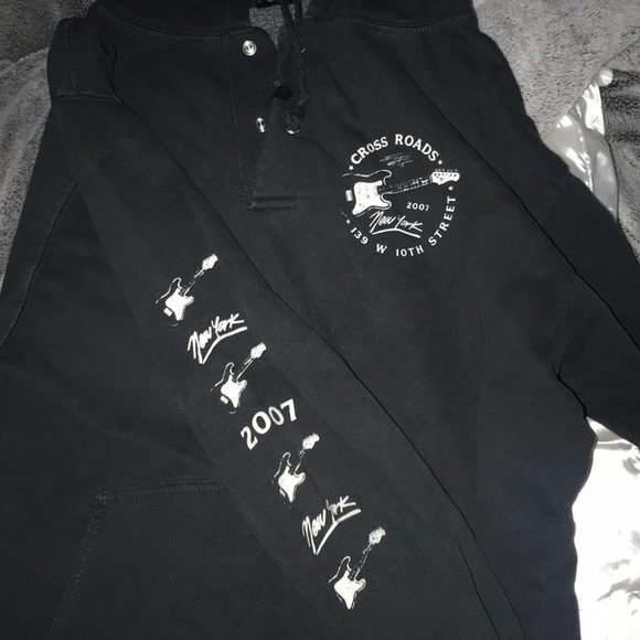 Brandy Melville Sweaters - black music brandy Melville sweatshirt